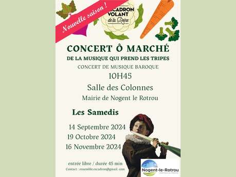 Concert Ô marché I Automne 2024