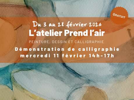 Exposition de peinture, dessin et caligraphie