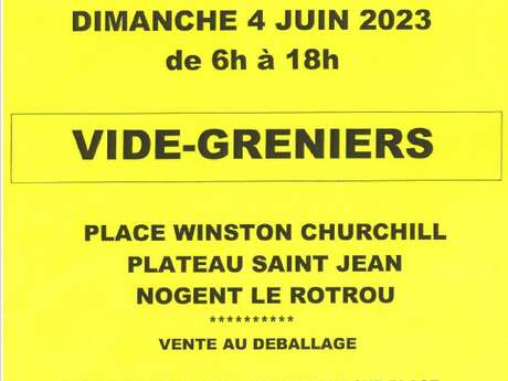 Vide-greniers du Comité des Fêtes Saint-Jean (Plateau)