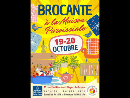 Brocante de la maison paroissiale