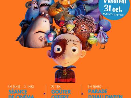 Ciné-goûter & parade d'Halloween Ciné-goûter & parade d'Halloween
