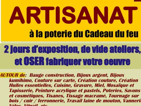 Artisanat, exposition et vide-ateliers