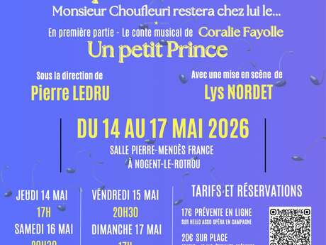 Opérette "Monsieur Choufleuri restera chez lui le..."