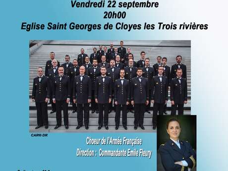 Concert Choeur de l'Armée Française - Festival Romantique du Loir Concert Choeur de l'Armée Française - Festival Romantique du Loir