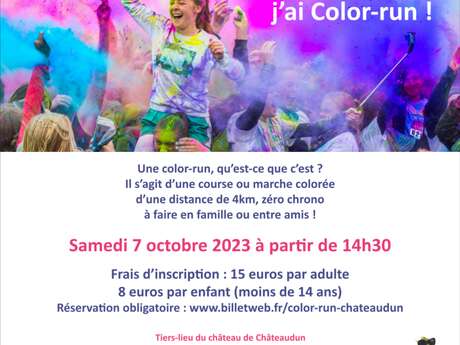 J'peux pas, j'ai Châteaudun ! - Color run et soirée fluo J'peux pas, j'ai Châteaudun ! - Color run et soirée fluo