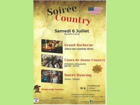 Soirée Country I Arriba Fitness