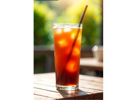 Dégustation à la maison du tourisme : thé et infusions glaçés