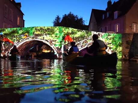 Chartres en lumières en canoë