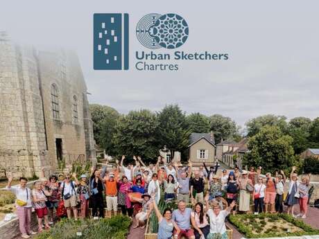 Rencontre croquis par Urban Sketchers Chartres