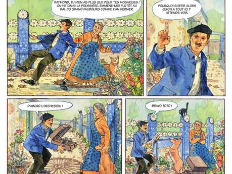 Bande Dessinée "Picassiette" - Prévente et dédicace.