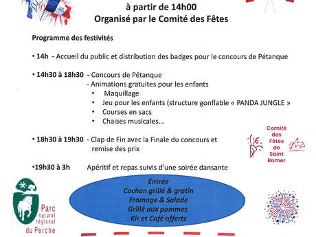 Saint-Bomer en fête I 12 juillet 2025