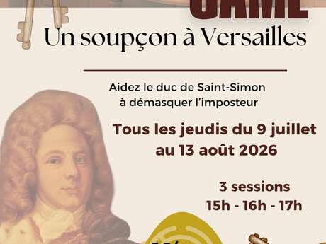 Escape Game - Un Soupçon à Versailles