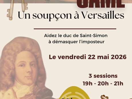 escape Game "Un soupçon à Versailles