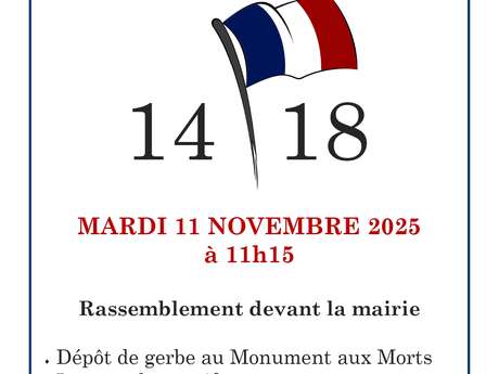 Commémoration de l'armstice - Frazé Commémoration de l'armstice - Frazé