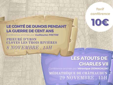 Conférence - Le comté de Dunois pendant la guerre de Cent Ans