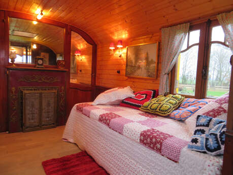 Manoir du Bois Joly - Roulotte Art Déco Manoir du Bois Joly - Roulotte Art Déco