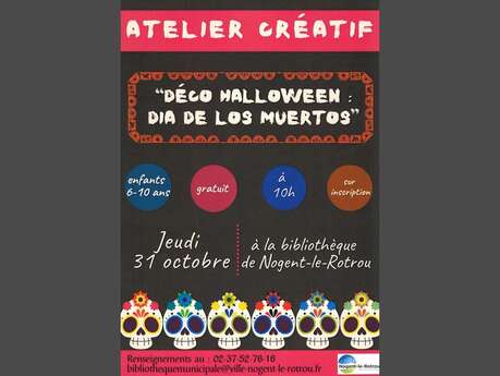 Atelier créatif Spécial Halloween