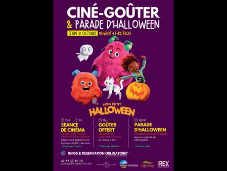 Ciné-goûter & parade d'Halloween 2024