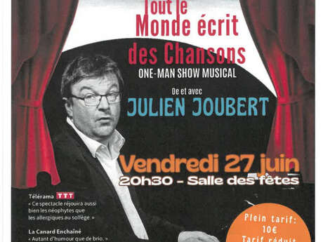 ONE MAN SHOW MUSICAL DE JULIEN JOUBERT