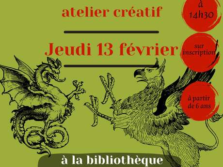 Atelier créatif "Animaux fantastiques"