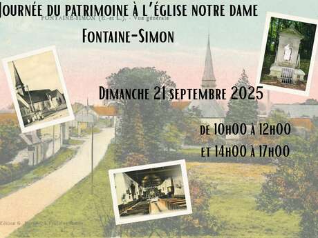 Journée du patrimoine à l'église Notre Dame