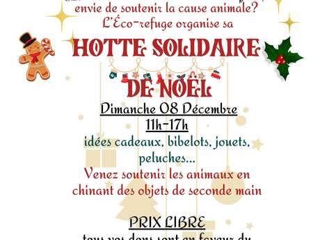 Hotte solidaite de Noël