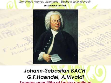 Les Clavecins de Chartres : autour des cantates de Jean Sébastien Bach - rencontres baroques
