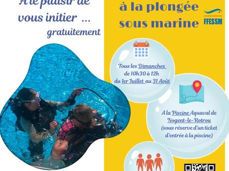 Initiation plongée sous marine à l'Aquaval - 2026