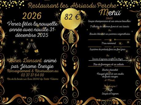 Réveillon - dîner dansant