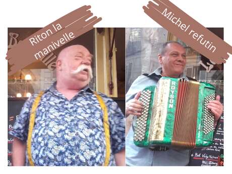 Concert Riton La Manivelle et Michel Refutin