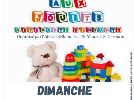 Bourse aux jouets - vêtements d'enfants Bourse aux jouets - vêtements d'enfants