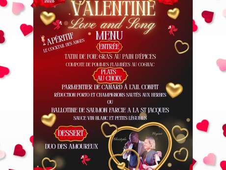 Restaurant O Tire Bouchon : valentine love and song