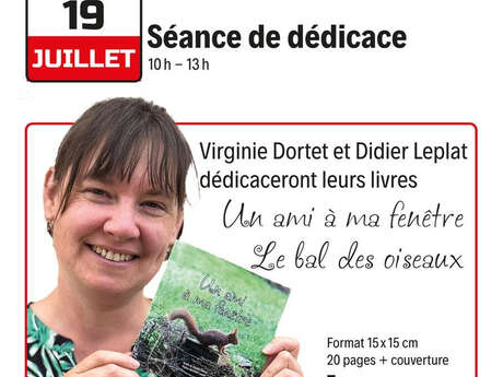 Séance de dédicace Virginie Dortet et Didier Leplat