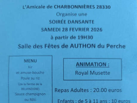 Soirée dansante à Authon-du-Perche