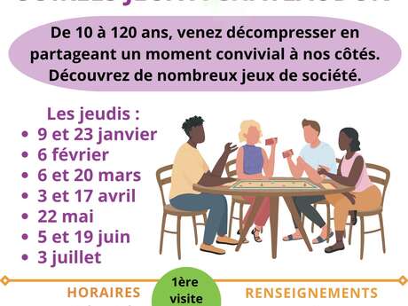 Soirée jeux de société