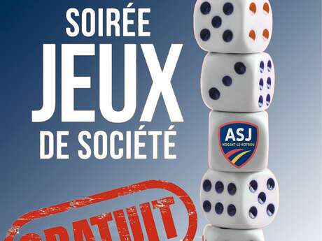 Soirée jeux de société à l'ASJ