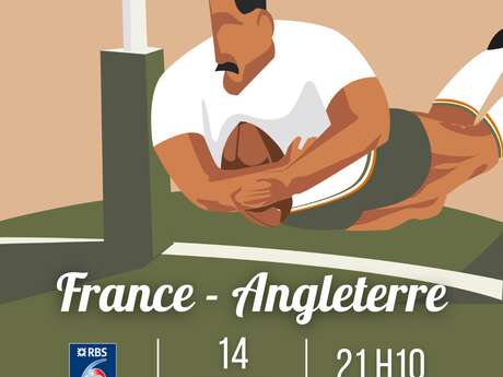Soirée rugby chez Margaux / France - Angleterre