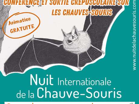 Conférence et sortie crépusculaire sur les chauves-souris