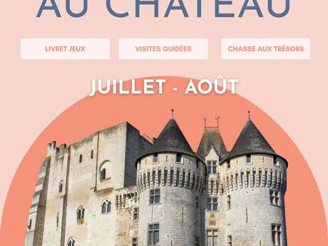 Vacances d'été au Château - Livret-jeu : Sur les pas d'Enguerrand et Emeline
