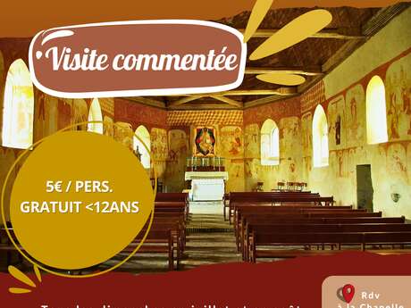 Visite commentée de La Chapelle Saint-Pierre de Réveillon