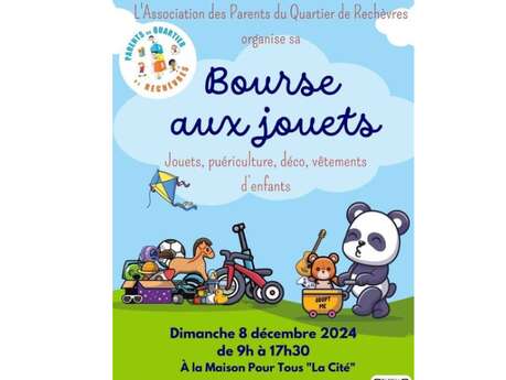 Bourse aux jouets, puériculture et vêtements