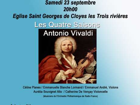 Concert Les Quatre Saisons - Festival romantique du Loir