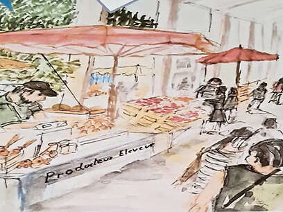 Marché nocturne : "Artisanats et producteurs"