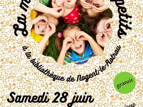 La matinée des tout-petits à la bibliothèque La matinée des tout-petits à la bibliothèque