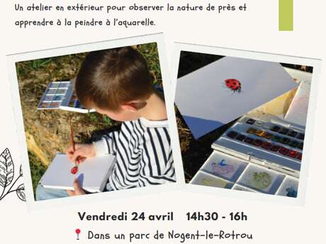 Atelier aquarelle pour enfant