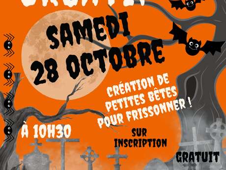 Atelier créatif Spécial Halloween