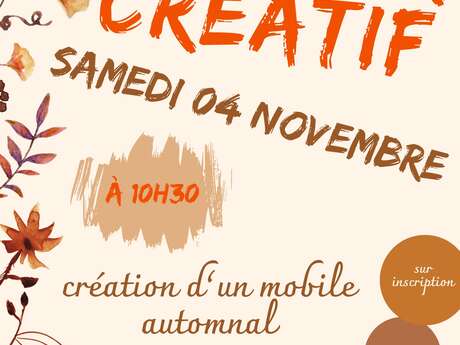 Atelier créatif d'automne