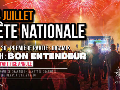 Fête nationale du 14 juillet 2026 : concerts