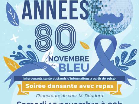 Soirée années 80 - Novembre bleu Soirée années 80 - Novembre bleu
