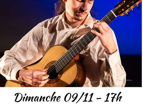 Concert de guitare : Sacha Laurent
